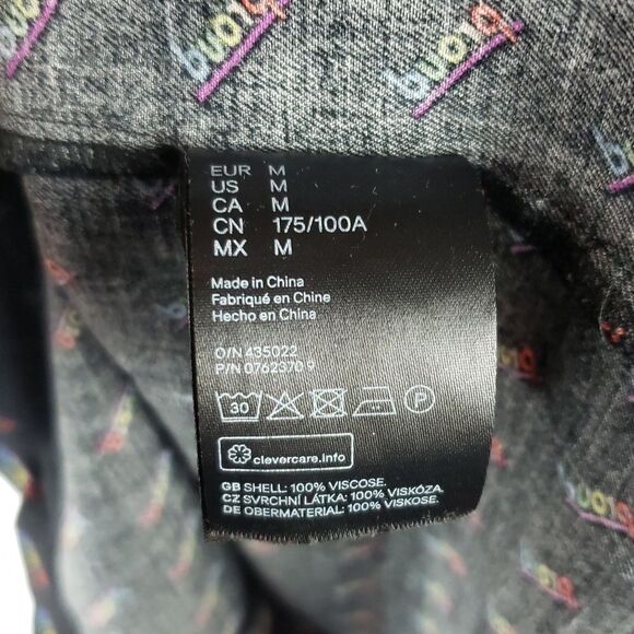 H&M Men's Medium Proud Button Down Gay Pride Shirt - Picture 12 of 12